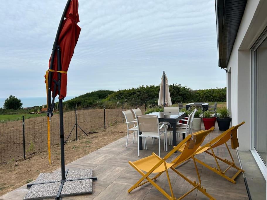 En Famille Ou Amis Avec La Mer Équihen-Plage Exterior foto