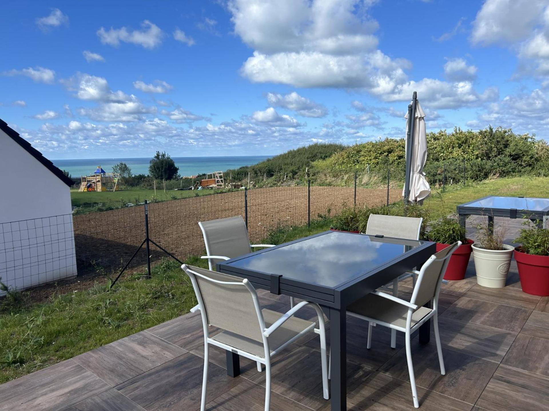 En Famille Ou Amis Avec La Mer Équihen-Plage Exterior foto